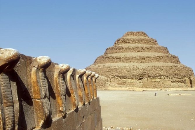 Giza Pyramids, Sakkara, and Memphis American Agent with A/C Private car - Beginning at the Giza Plateau