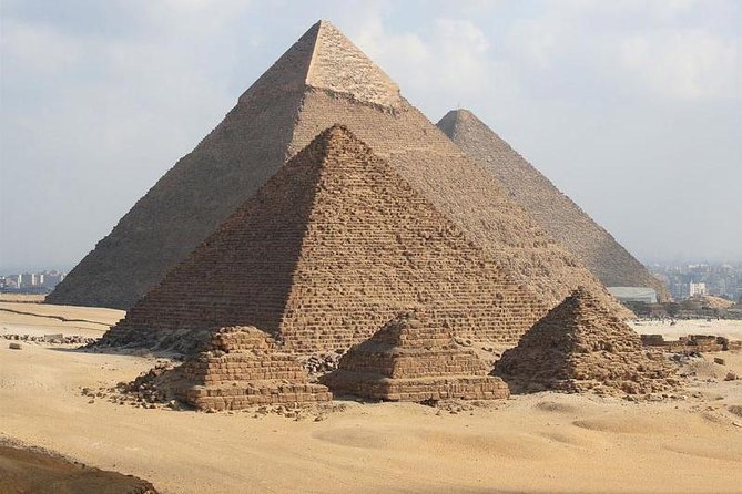 Giza Pyramids, Sakkara, and Memphis American Agent with A/C Private car - The Dahshur question and the Memphis wording