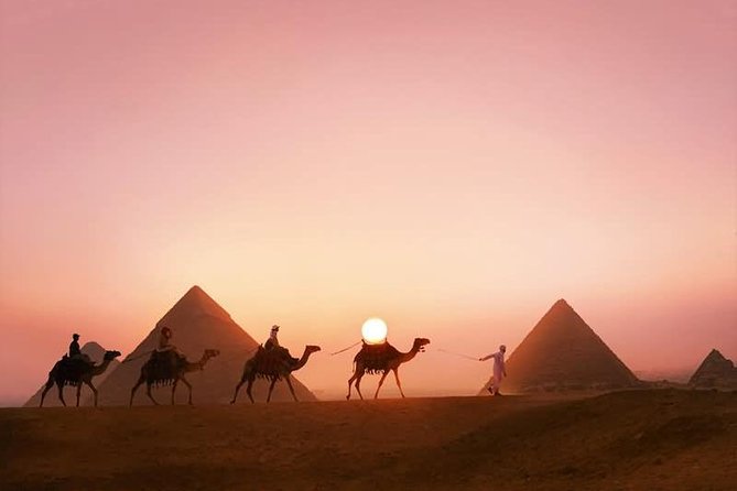 Giza Pyramids, Sakkara, and Memphis American Agent with A/C Private car - Who should book this experience?