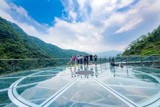 Glass Bridge and Water Falls Private Car Service from Guangzou - Glass Bridges and the Circular Glass Platform
