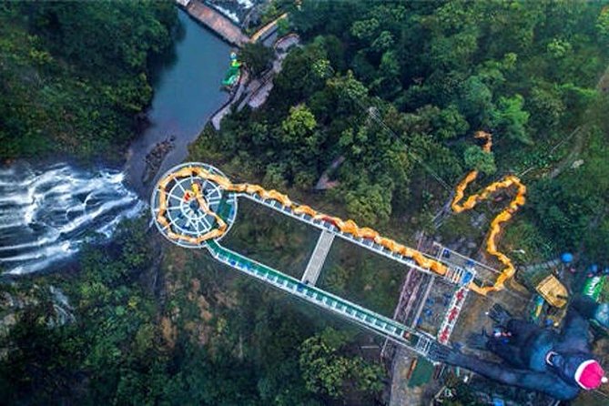 Glass Bridge and Water Falls Private Car Service from Guangzou - The Price Question at $126.83 Per Person