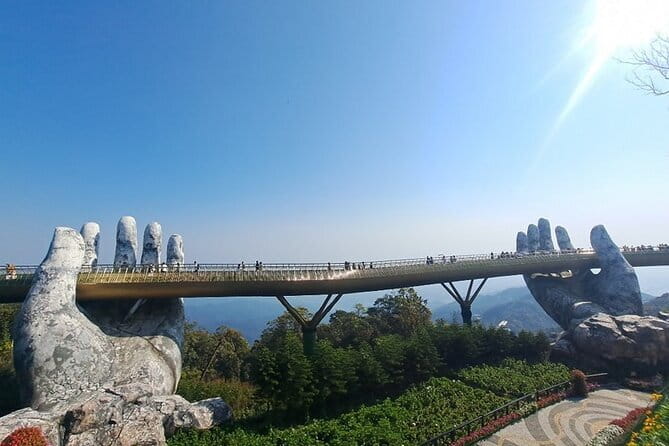 Golden Bridge-Ba Na Hills Day Trip From Chan May /Tien Sa Port - French Village, temples, and themed zones