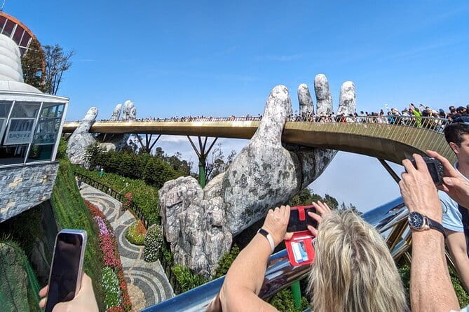 Golden Bridge-Ba Na Hills Day Trip From Chan May /Tien Sa Port - Lunch and the value of the $154.38 price