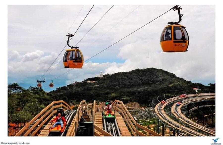 Golden Bridge- BaNa Hills & Marble Mountain By Private Car - Climbing through Marble Mountains