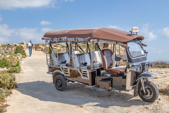 Gozo All Inclusive Chauffeured Tuk Tuk Day Tour - Blue Lagoon - Getting from Malta to Gozo by boat