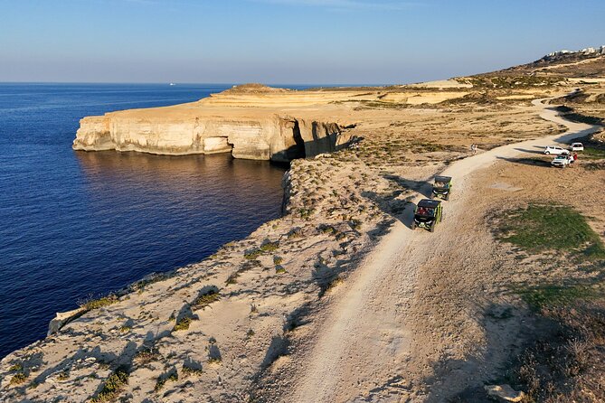Gozo Jeep Safari Tour (4x4) + Comino (Blue Lagoon) boat trip! - Victoria’s Citadel in 45 minutes