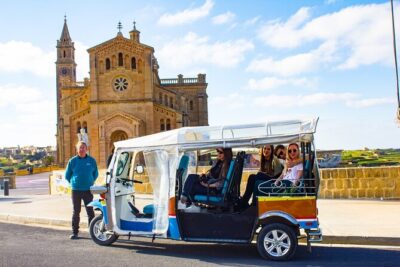 Gozo – Private Chauffeured Tuk Tuk or Jeep Tour