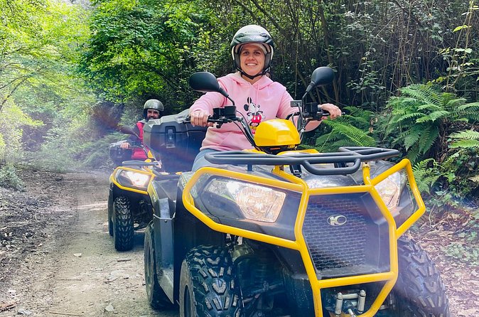 Guided Quad Activity with driver's license and without driver's license - What the mountain views add