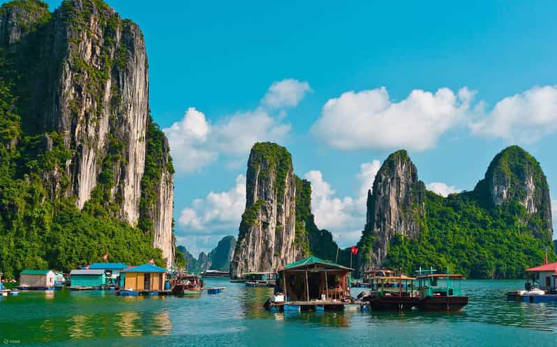 Ha Long Bay Cruise w/ Jacuzzi, Kayak & Limo from Hanoi - Swimming or climbing at Titop Island