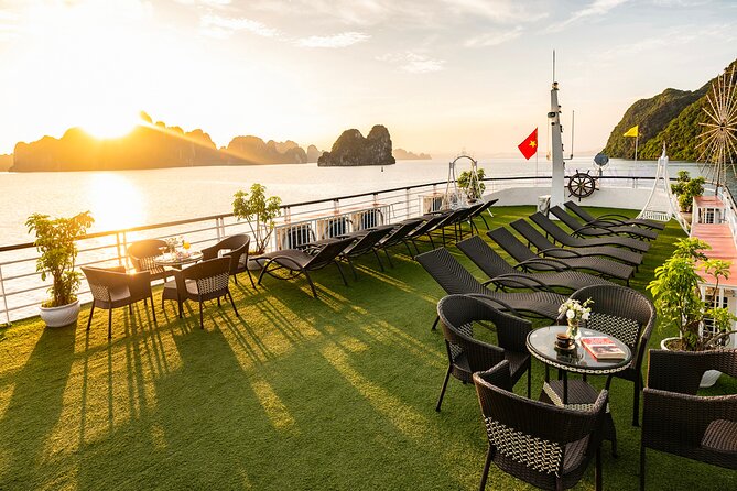 Halong bay 5star Cruise Day Trip: Buffet lunch & Limousine bus - Boarding at Tuan Chau Marina around 11:45 a.m.
