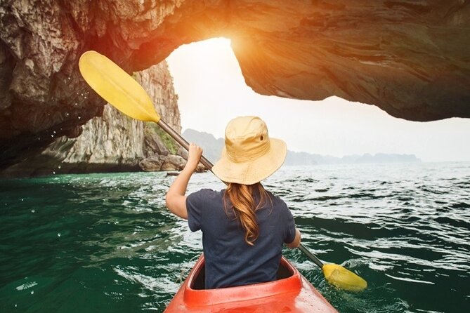 Halong Bay Day Tour 6Hour Deluxe Cruise Limousine Bus Small Group - Three hours cruising through Halong Bay