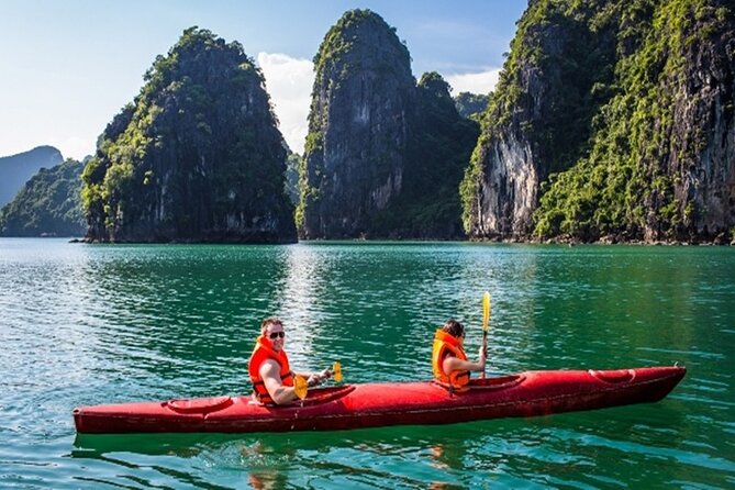 Halong Bay Day Tour 6Hour Deluxe Cruise Limousine Bus Small Group - Getting from Hanoi to Tuan Chau Island
