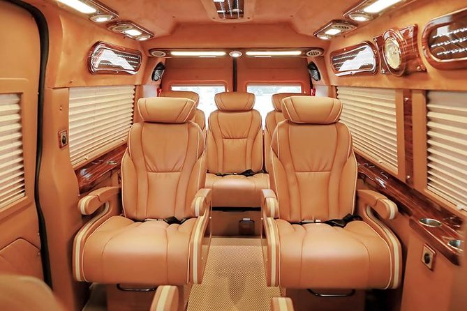 Hanoi Private Transfers One Way (by Luxury Limousine Vans) - Inside the limousine van