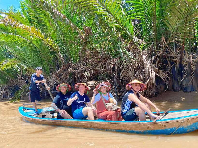HCMC: Cu Chi Tunnels & Mekong Delta VIP Tour by Limousine - Entering the Cu Chi Tunnels