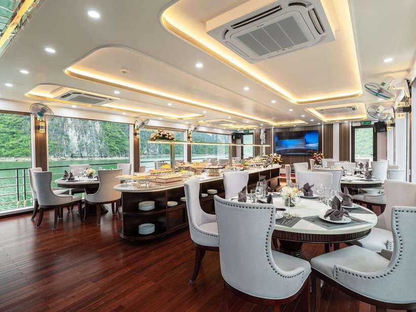 Hercules Ha Long Bay New Cruise From Hanoi With Limousine - Key points at a glance