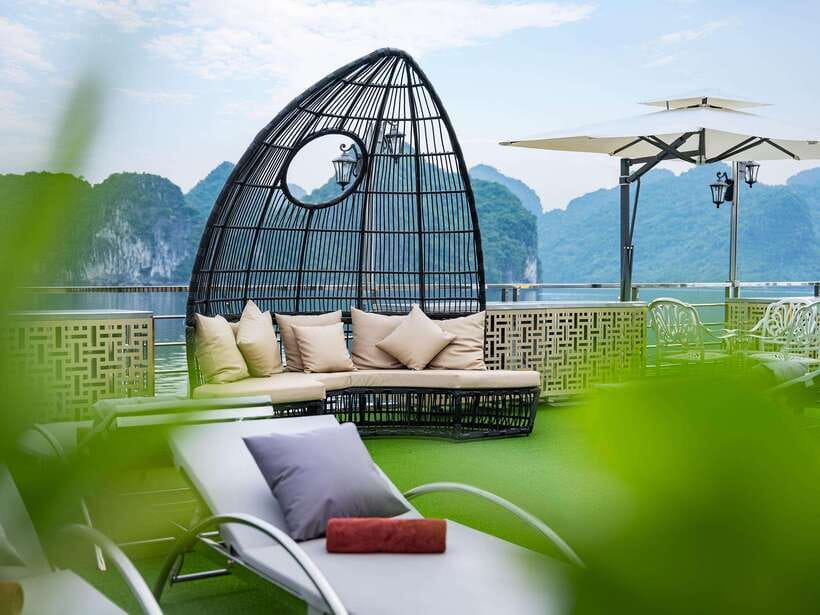 Hercules Ha Long Bay New Cruise From Hanoi With Limousine - Luon Cave by kayak or bamboo boat