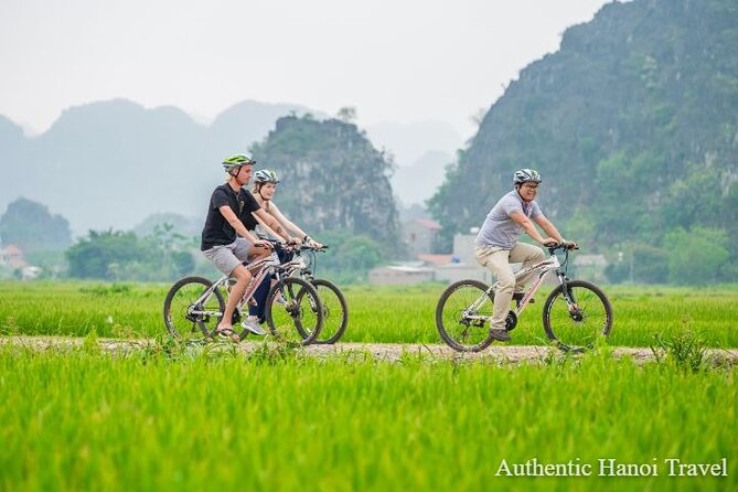 Hoa Lu Tam Coc Full Day Trip by Limousine Transfer Deluxe Group - A short bicycle ride through the village