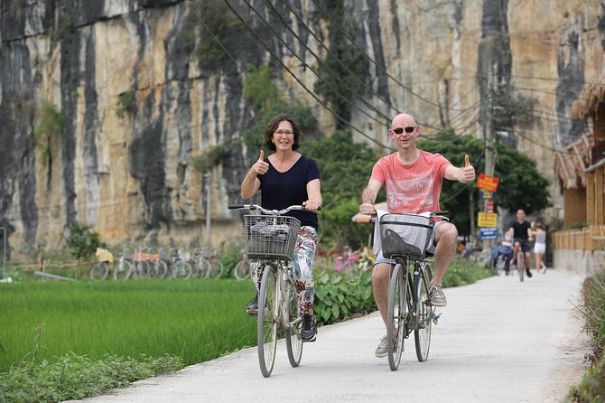 Hoa Lu - Tam Coc Luxury Small group 1D: Limousine bus, biking, boat trip, Lunch - The limousine ride from Hanoi