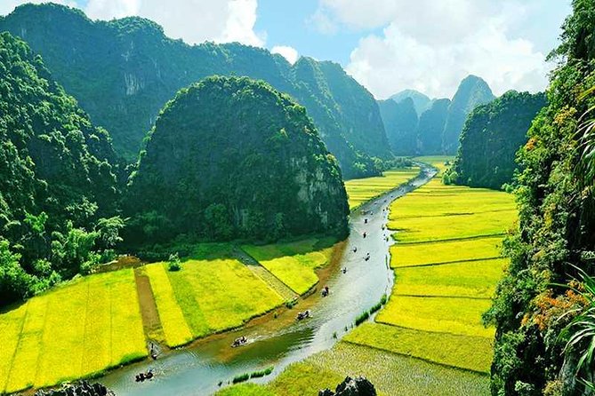 Hoa Lu - Trang An - Mua Cave- 1 Day Trip from Hanoi By Limousine and Small Group - Cycling around Trang An