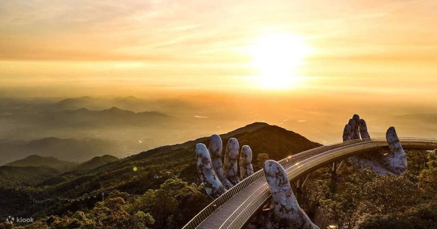 Hoi An/DaNang: Private Car Marble Mountain & Golden Bridge - Weather, crowds, and physical effort