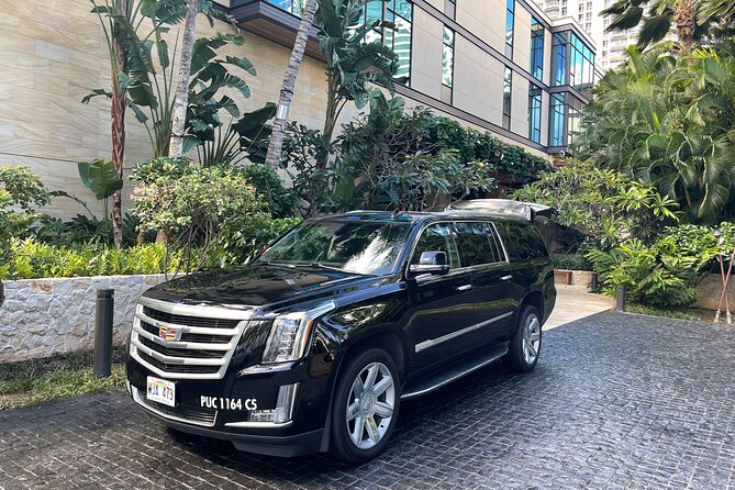 Honolulu Harbor Cruise Terminal Transfer by Luxury Vehicle - From the harbor to the airport or Waikiki