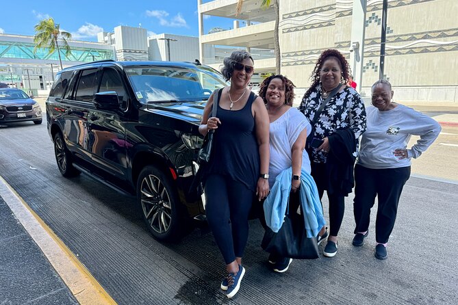 Honolulu SUV Transfer - Hotel, Airport, Port (1-5 passengers) - A private ride instead of a taxi queue