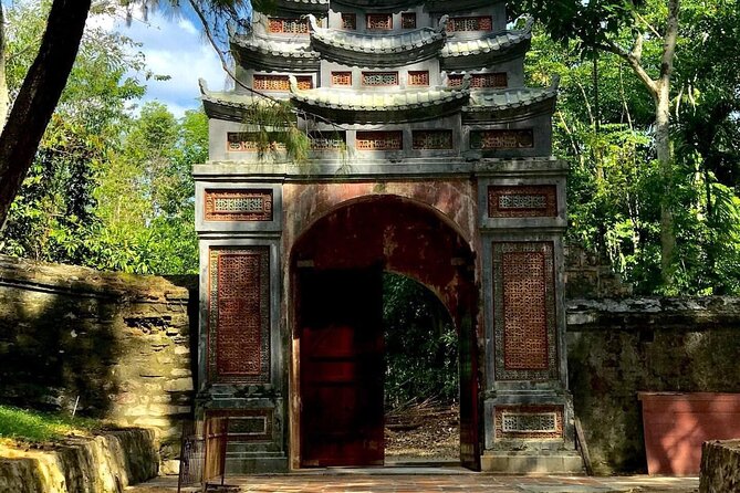 Hue city tour with private driver - Khai Dinh’s ornate hillside tomb