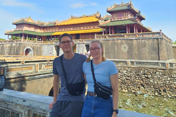 Hue: Dragon Boat, Perfume River, Pagoda & Royal Tomb Tour - Thien Mu Pagoda gives the morning a quiet start