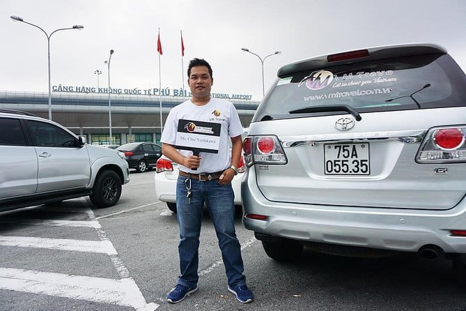 Hue (Phu Bai) Airport Pickup to Hue City Center by Private car - What This Transfer Does Not Include