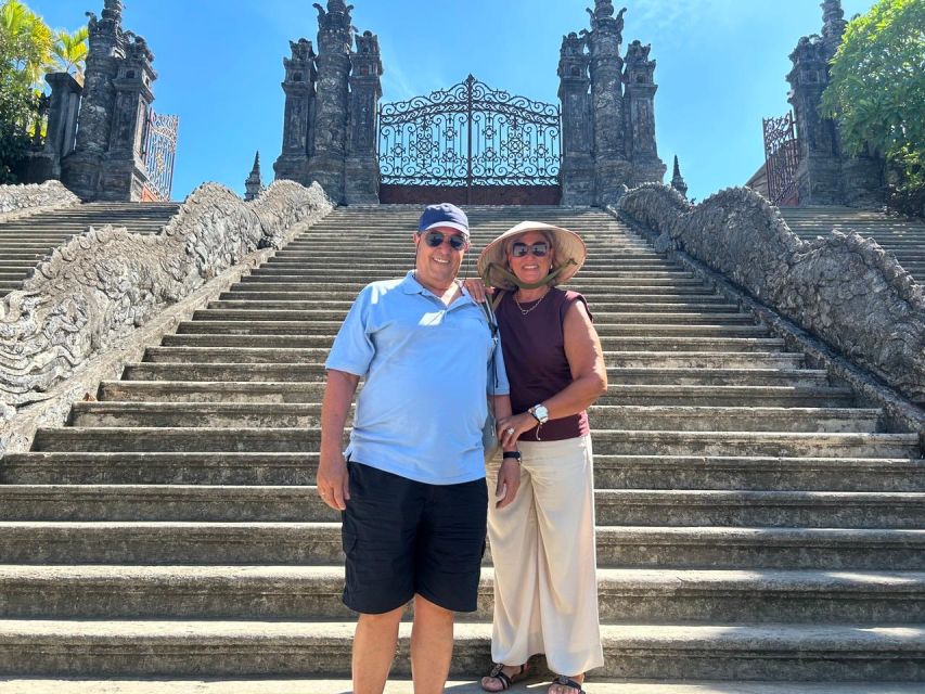 Hue Sightseeings Royal Tombs , Citadel with Private Driver - Thien Mu Pagoda beside the Perfume River