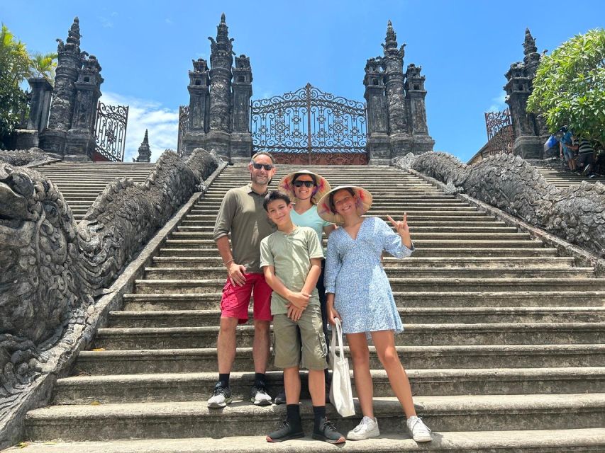 Hue Sightseeings Royal Tombs , Citadel with Private Driver - Seeing the ornate Khai Dinh Tomb