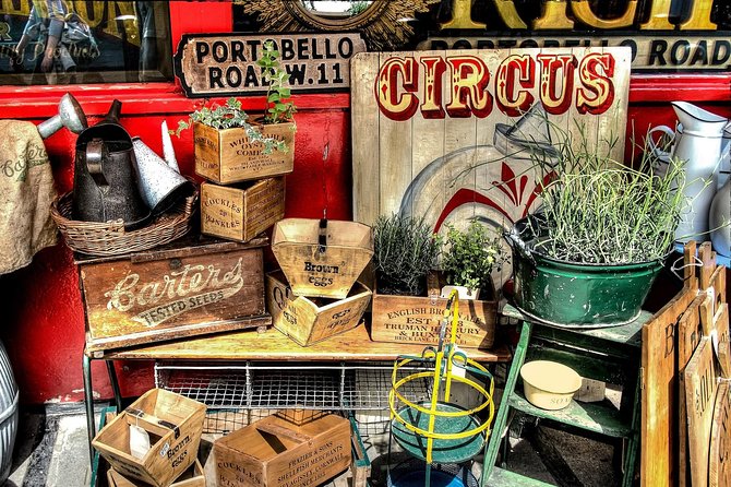 Independent London Markets Tour with Private Driver - Notting Hill for neighborhood color and Portobello access