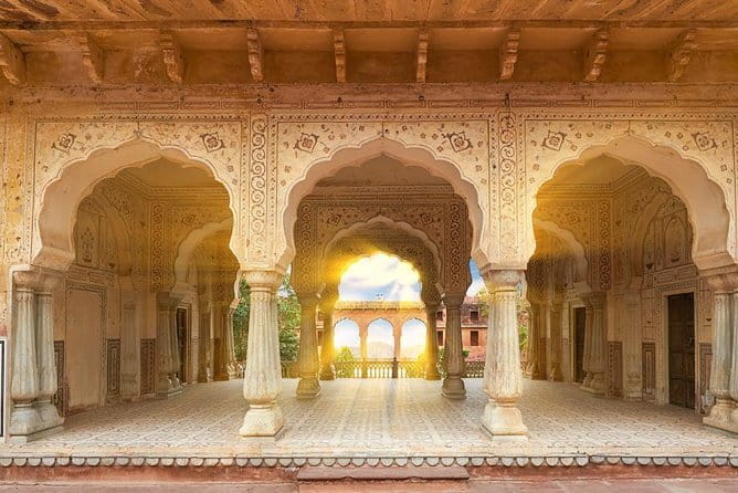 Jaipur sightseeing by private car with guide - City Palace adds royal scale