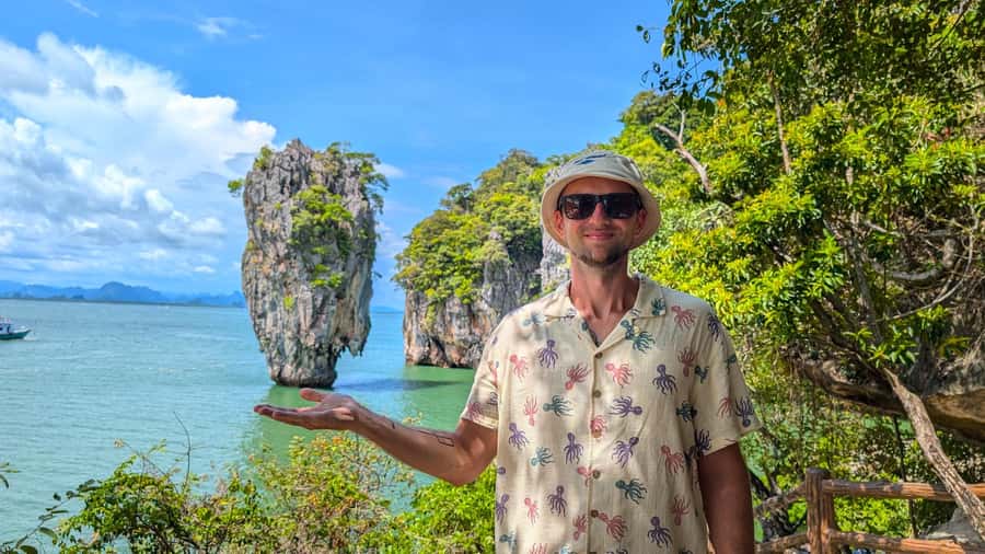 Khao Lak: Private Tour James Bond, Ko Panyi & Samet Nangshe - Four hours among the cliffs of Phang Nga Bay