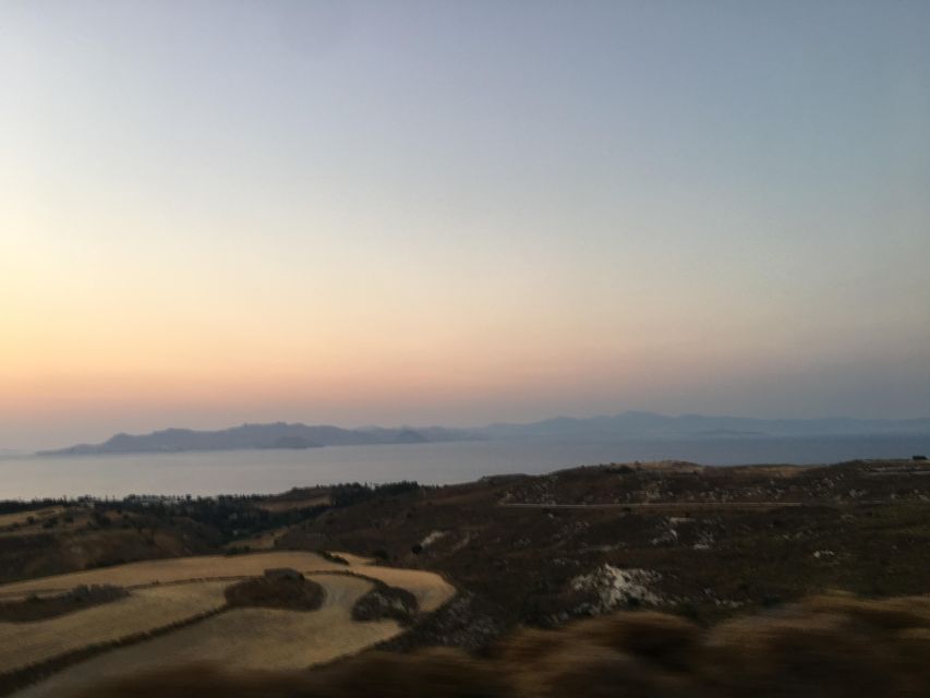 Kos: Sunset safari with driver and dinner - Greek dinner after the drive