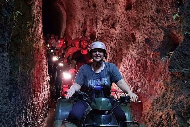 KUBER ATV UBUD - Tunnel Waterfall Rice field Jungle w Private Car - The route: from Payangan to tunnel, waterfall, and rice fields