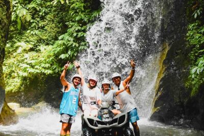 KUBER ATV UBUD – Tunnel Waterfall Rice field Jungle w Private Car