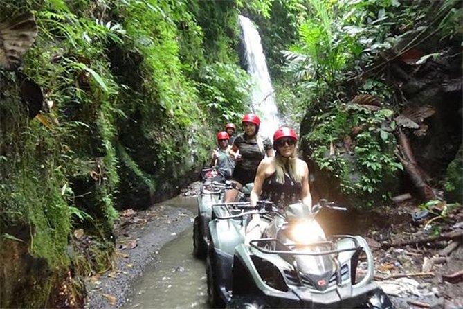 KUBER ATV UBUD - Tunnel Waterfall Rice field Jungle w Private Car - What happens after the ride