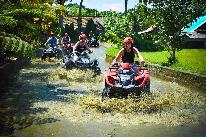 KUBER ATV UBUD - Tunnel Waterfall Rice field Jungle w Private Car - Who will enjoy this ride most?