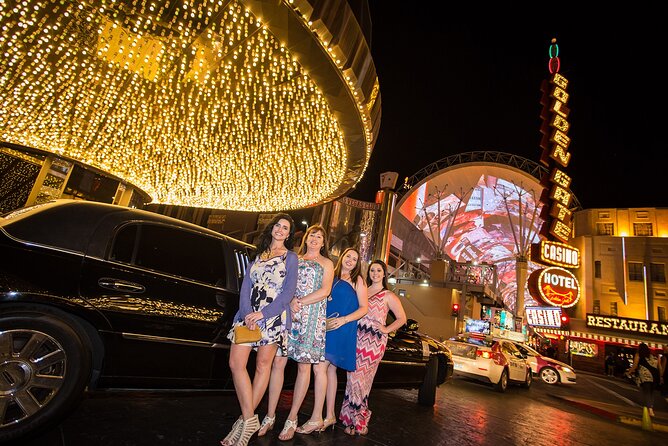 Las Vegas Strip by SUV Stretch Limo with Personal Photographer - Stop three: New York-New York and other landmark views