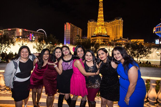 Las Vegas Strip by SUV Stretch Limo with Personal Photographer - Champagne, music, and the right group mood