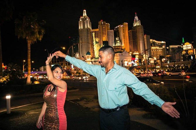 Las Vegas Strip by SUV Stretch Limo with Personal Photographer - What the $799.99 group price really buys