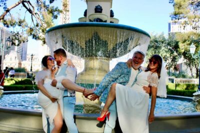 Las Vegas Strip Limo Tour with Champagne and Photos