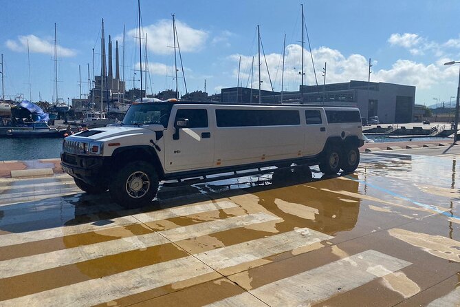 Limousine & nightclub Barcelona - Pickup from central Barcelona, with one practical limitation
