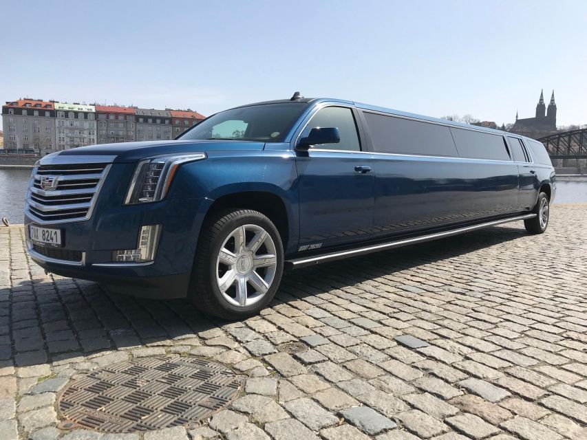 Long Hummer or Cadillac Limousine Party Ride - A private party ride, not a standard Prague tour