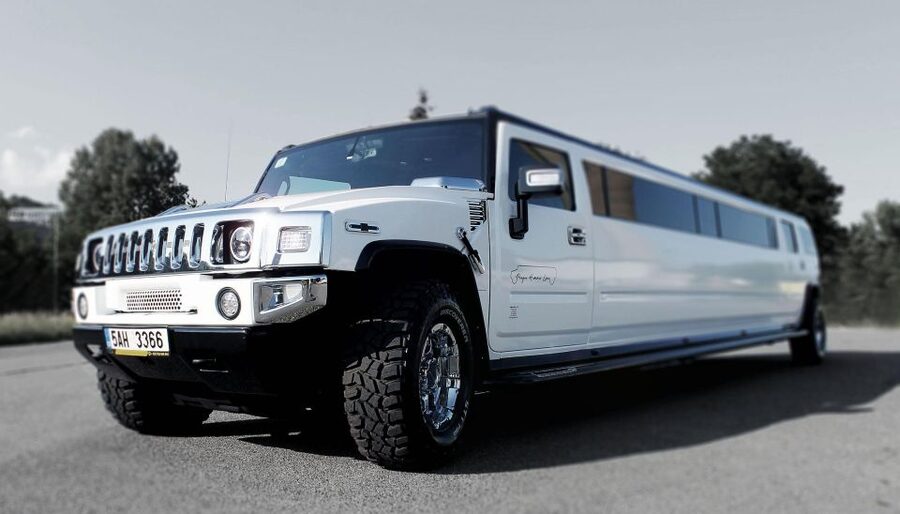 Long Hummer or Cadillac Limousine Party Ride - Pickup in Prague keeps the plan simple