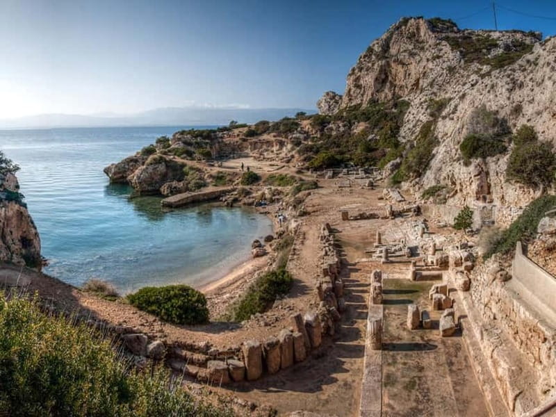 Loutraki & Lake Vouliagmeni: Half Day Experience with Driver - The Temple of Hera at the water’s edge