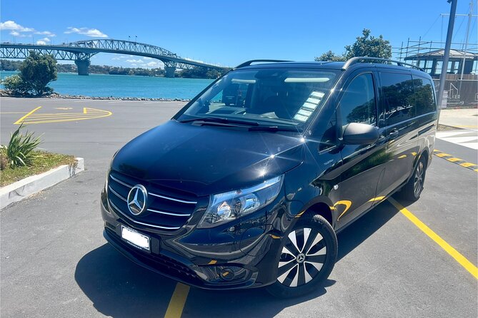 Luxury Auckland Private Tour in Modern Black Mercedes Tourer - Tamaki Drive and Mission Bay