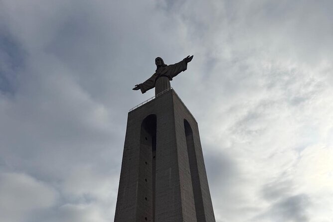 Luxury Car Lisbon City Tour Visit - Cristo Rei and the view back toward Lisbon