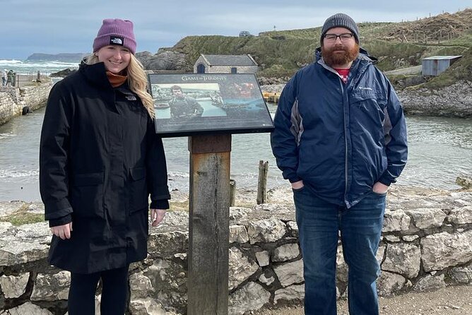 Luxury Giants Causeway Tour in Mercedes + FREE Belfast Mural Tour - Ballintoy Harbour and the coast’s rough edges